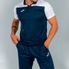 Joma Hobby II Polo Shirt - Dark Navy / White