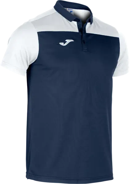 Joma Hobby II Polo Shirt - Dark Navy / White