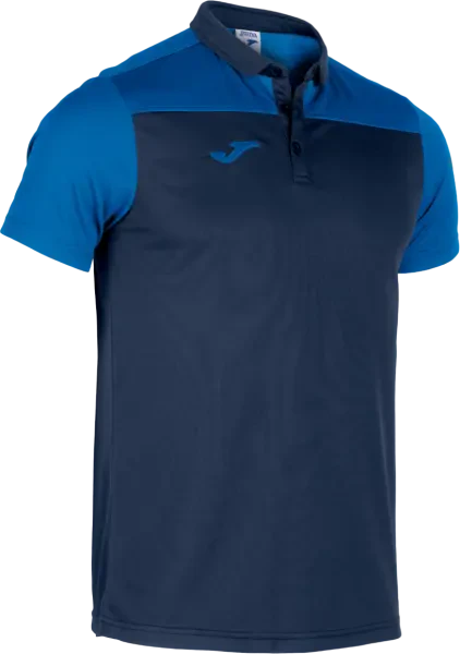 Joma Hobby II Polo Shirt - Dark Navy / Royal