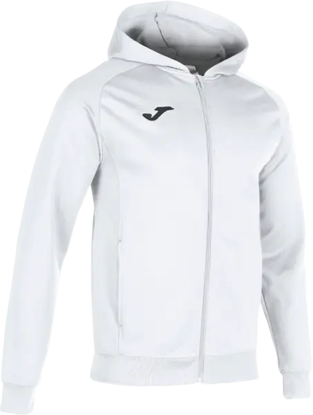 Joma Menfis Full Zip Hoody - White