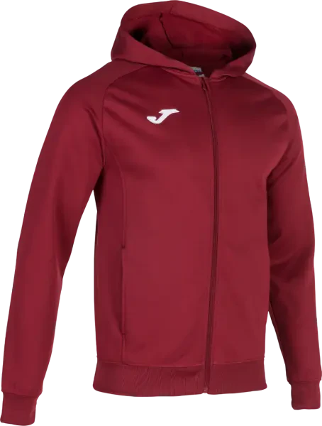 Joma Menfis Full Zip Hoody - Burgundy