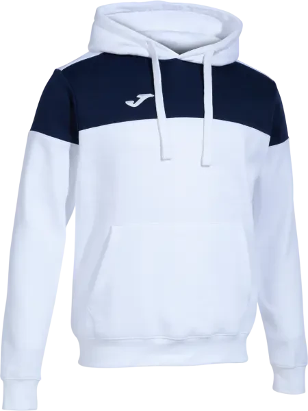 Joma Crew V Hoodie - White / Navy