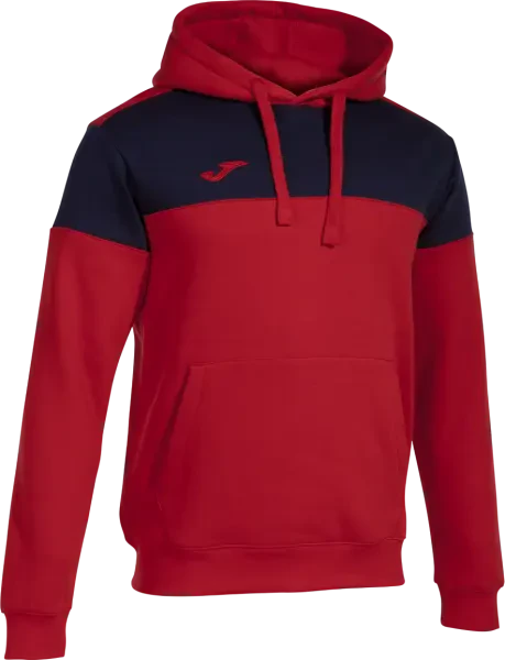 Joma Crew V Hoodie - Red / Navy