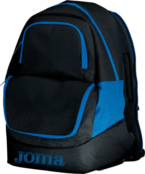 Joma Diamond II Backpack- Black/ Royal