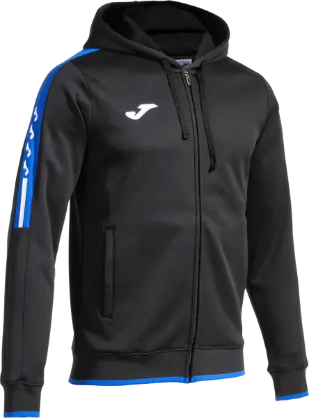 Joma Olimpiada Zip Hoodie - Black / Royal