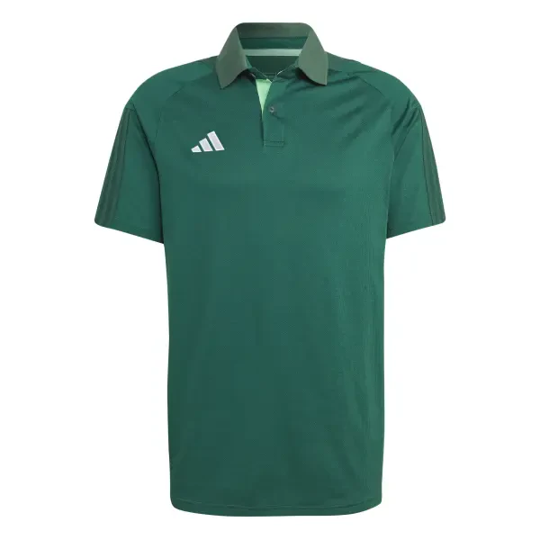 Adidas Tiro 23 Competition Polo Shirt - Team Dark Green / Beam Green