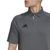 Adidas Tiro 23 Competition Polo Shirt - Team Onix / Team Light Grey