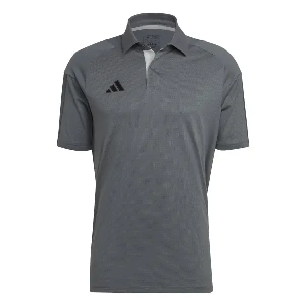 Adidas Tiro 23 Competition Polo Shirt - Team Onix / Team Light Grey