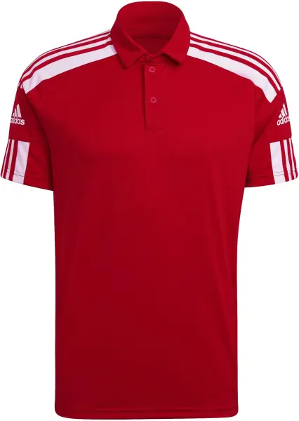 Adidas Squadra 21 Polo Shirt - Team Power Red / White