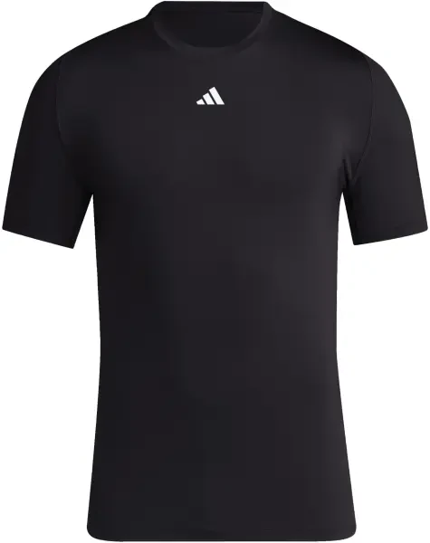 Adidas Techfit Short Sleeve T-Shirt - Black