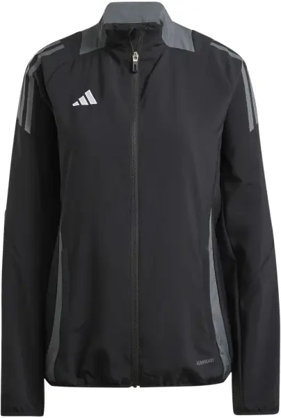 Adidas Tiro 24 Competition Women's Presentation Jacket - Black / Team Dark Grey