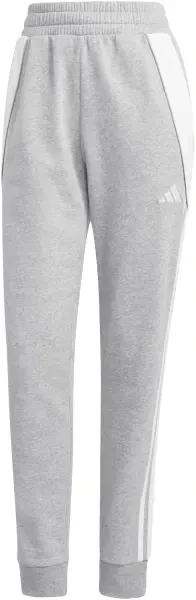 Adidas Tiro 24 Women's Sweat Pants - Medium Grey Heather / White