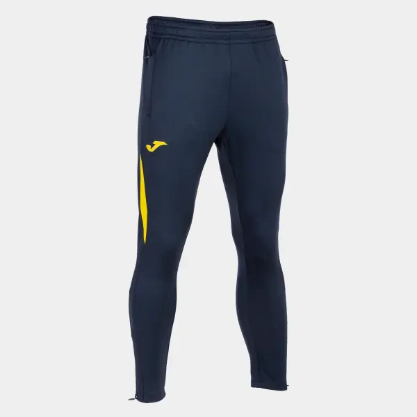 Joma Championship VII Long Pants - Navy / Yellow