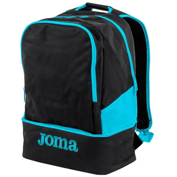 Joma Estadio III Backpack - Black / Fluo Turquoise