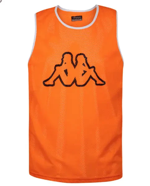 Kappa Nipola Unisex Bib - Orange