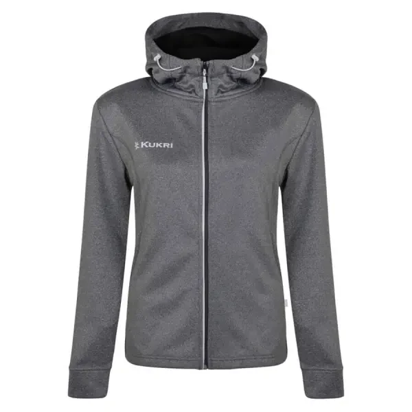 Kukri Women's Full Zip Hoodie - Charcoal Heather