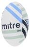 Mitre Grid Rugby D4P Ball - White / Navy / Sky / Silver