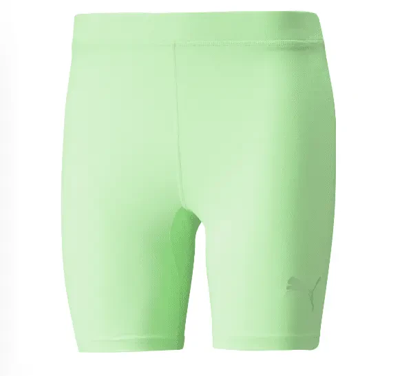 Puma Liga Baselayer Shorts - Fizzy Lime - Small (End of Line)