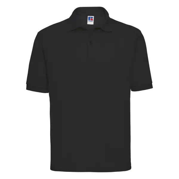 Russell Classic Polycotton Polo - Black