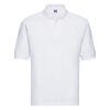 Russell Classic Polycotton Polo - White