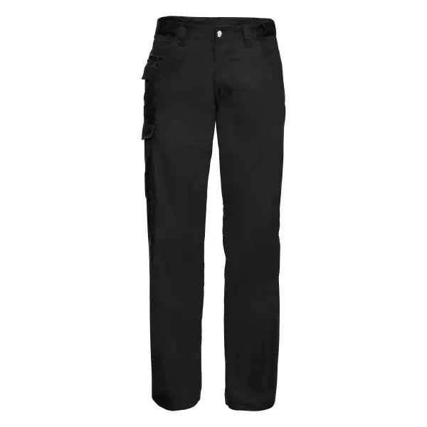 Russell Polycotton Twill Workwear Trousers - Black