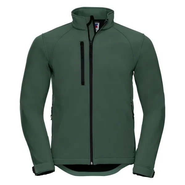 Russell Softshell Jacket - Bottle Green