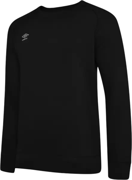 Umbro Club Leisure Sweat- Black / White