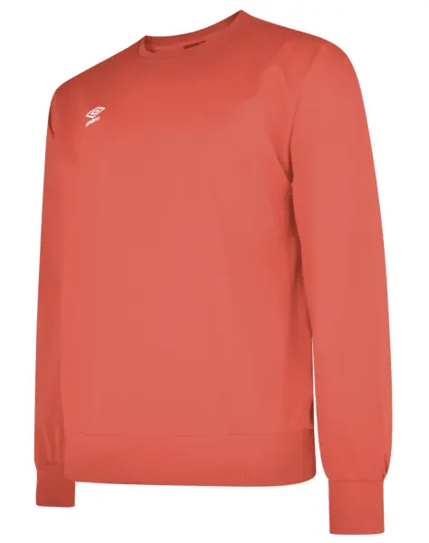 Umbro Club Essential Poly Sweat - Vermillion