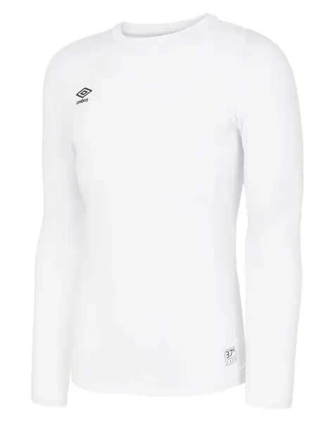 Umbro Core LS Crew Baselayer - White