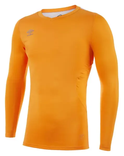 Umbro Elite V Neck Baselayer L/S - Amber