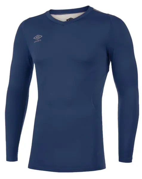 Umbro Elite V Neck Baselayer L/S - TW Navy