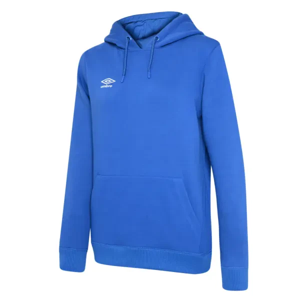 Umbro Club Leisure Women's Hoodie - TW Royal / White