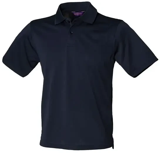 Henbury Coolplus Polo Shirt - Navy