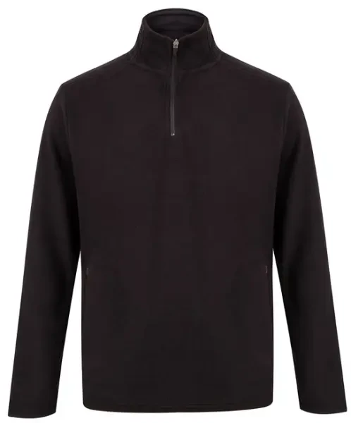 Henbury 1/4 Zip Microfleece