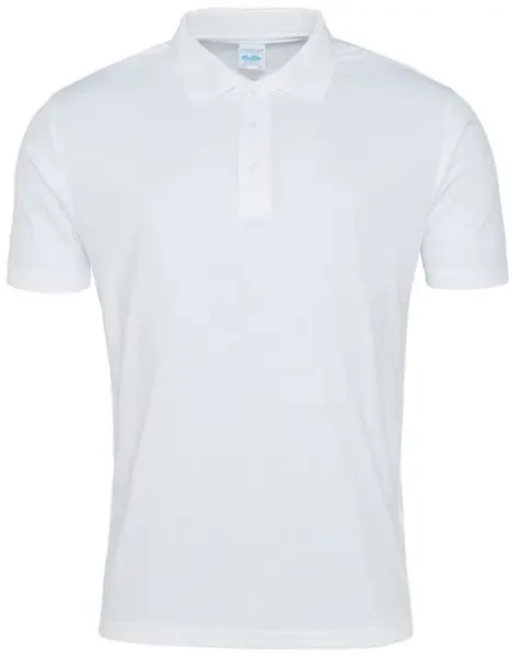 AWDis Cool Smooth Polo - White