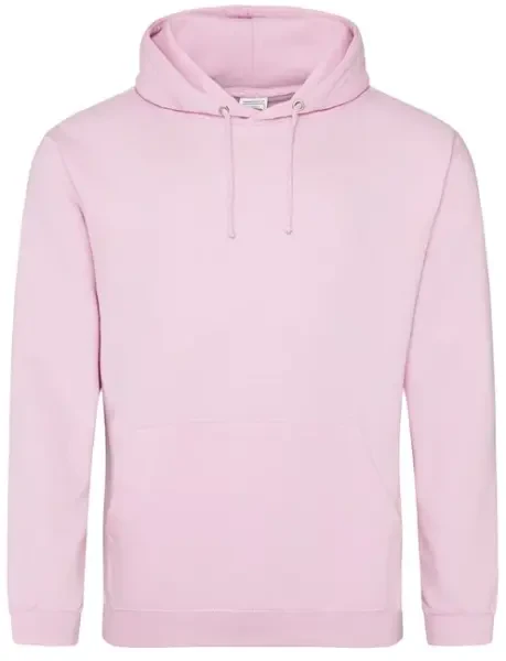 AWDis College Hoodie - Baby Pink