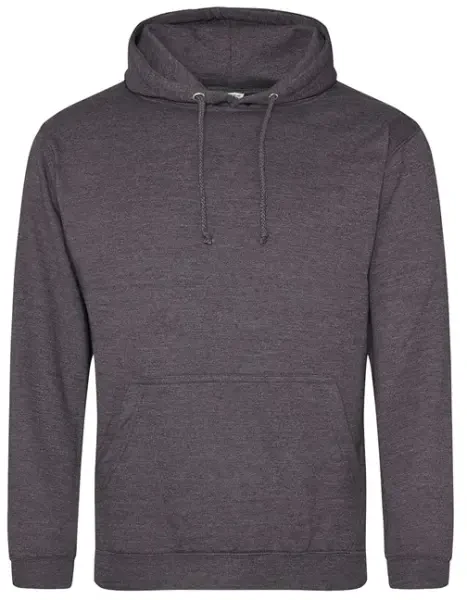 AWDis College Hoodie- Charcoal Grey