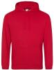 AWDis College Hoodie - Red Hot Chilli