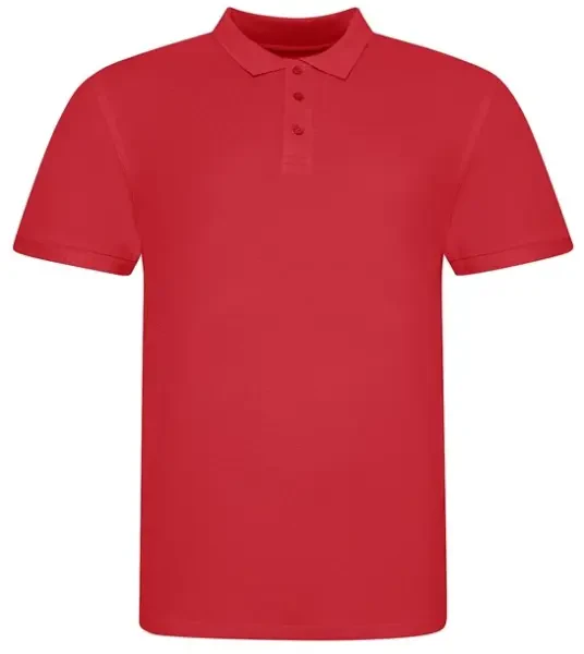 AWDis 100 Polo Shirt - Fire Red