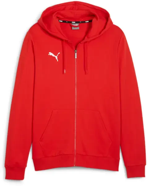 Puma teamGOAL Casuals Hooded Jacket - Red