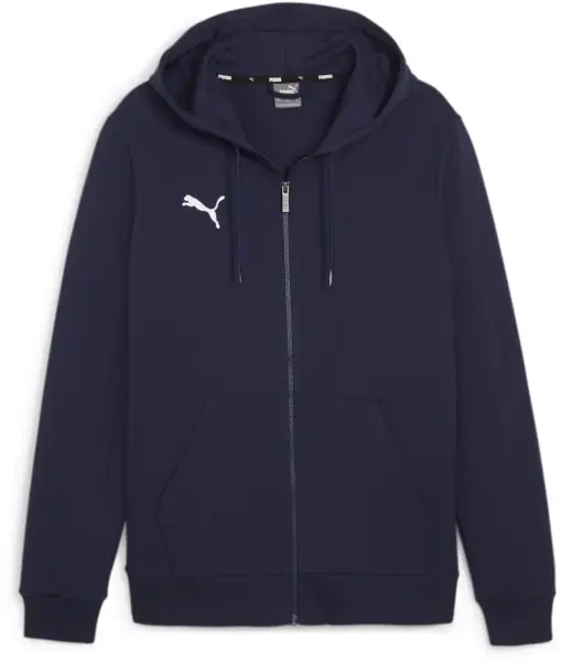 Puma teamGOAL Casuals Hooded Jacket - Navy