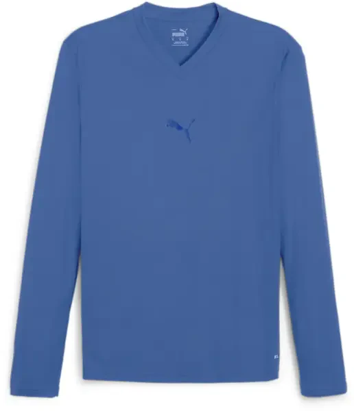 Puma teamGOAL Baselayer - Electric Blue Lemonade