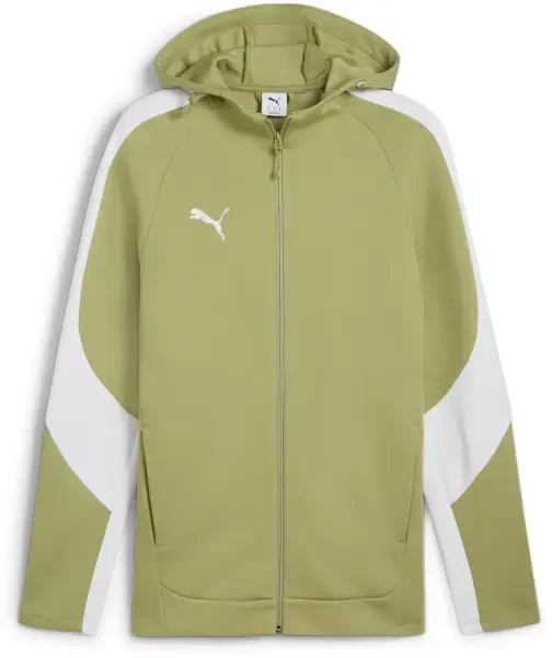 Puma teamEVOSTRIPE Hooded Jacket - Calming Green